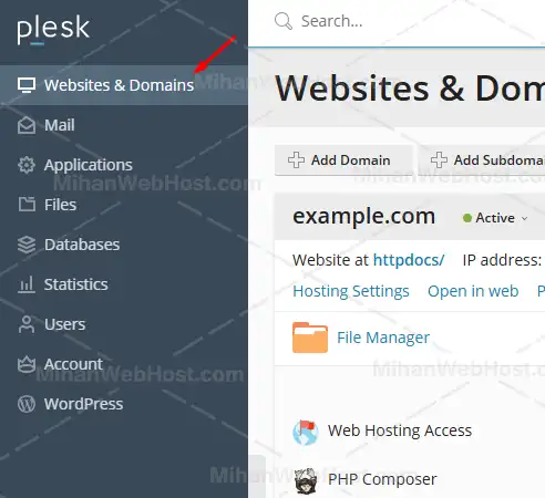 تنظیم نسخه php در هاست پلسک